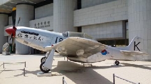 대한민국 최초 운용전투기(F-51D) 대표이미지