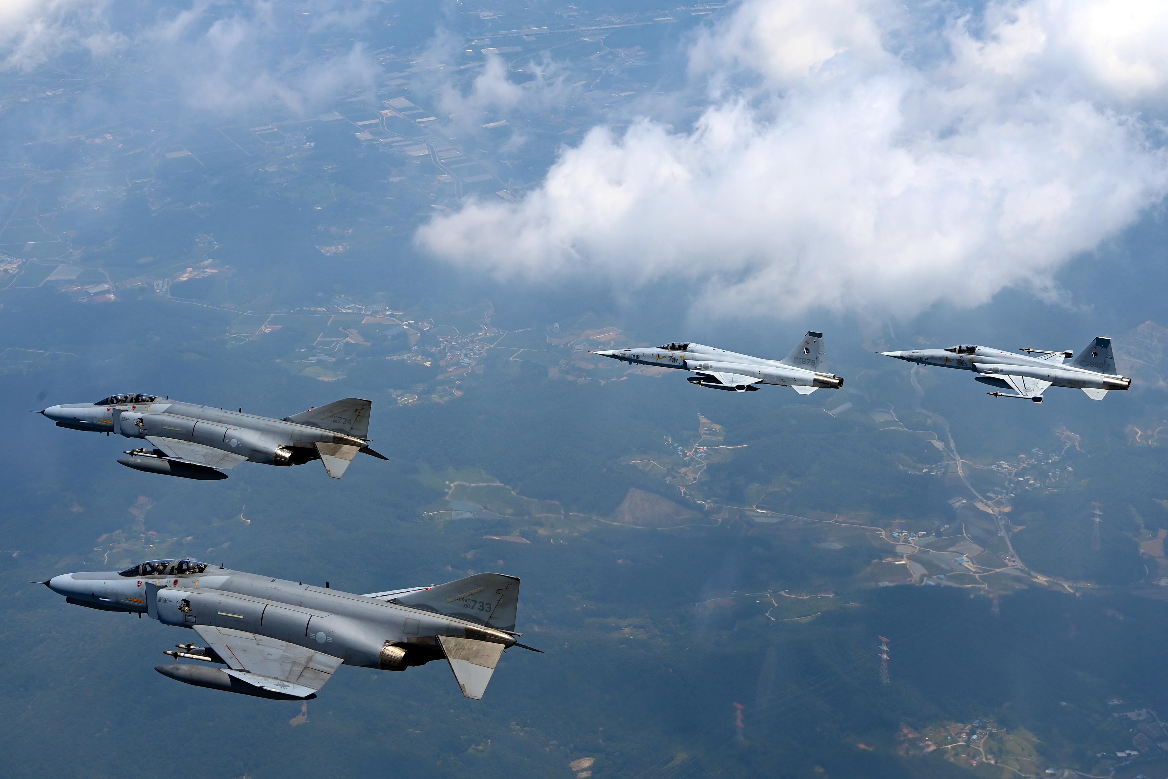 F-4, F-5 비행훈련 첨부 이미지