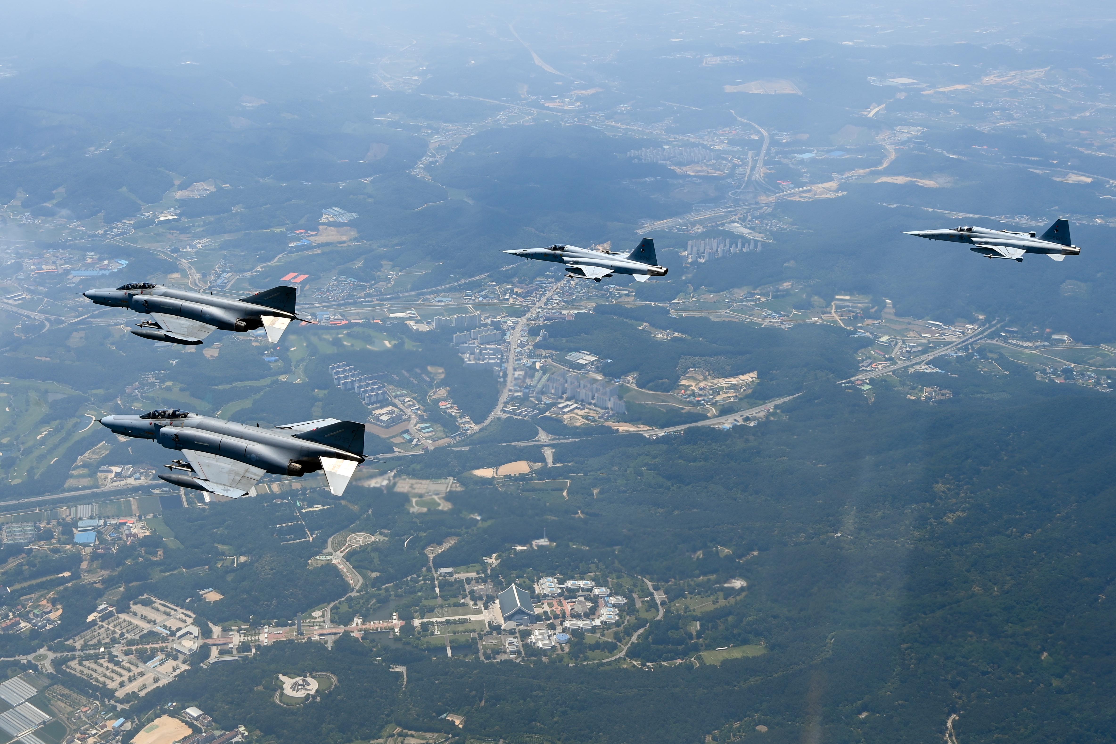 F-4, F-5 비행훈련 첨부 이미지
